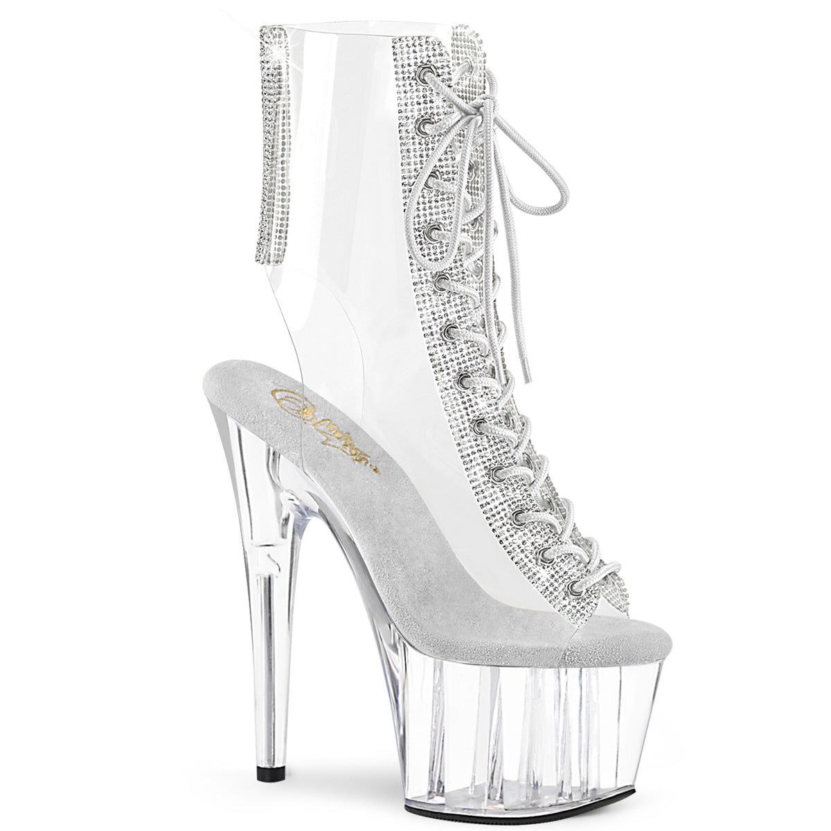 Pleaser Damen Knöchelstiefel ADORE-1016c-2 CLR-RS / CLR