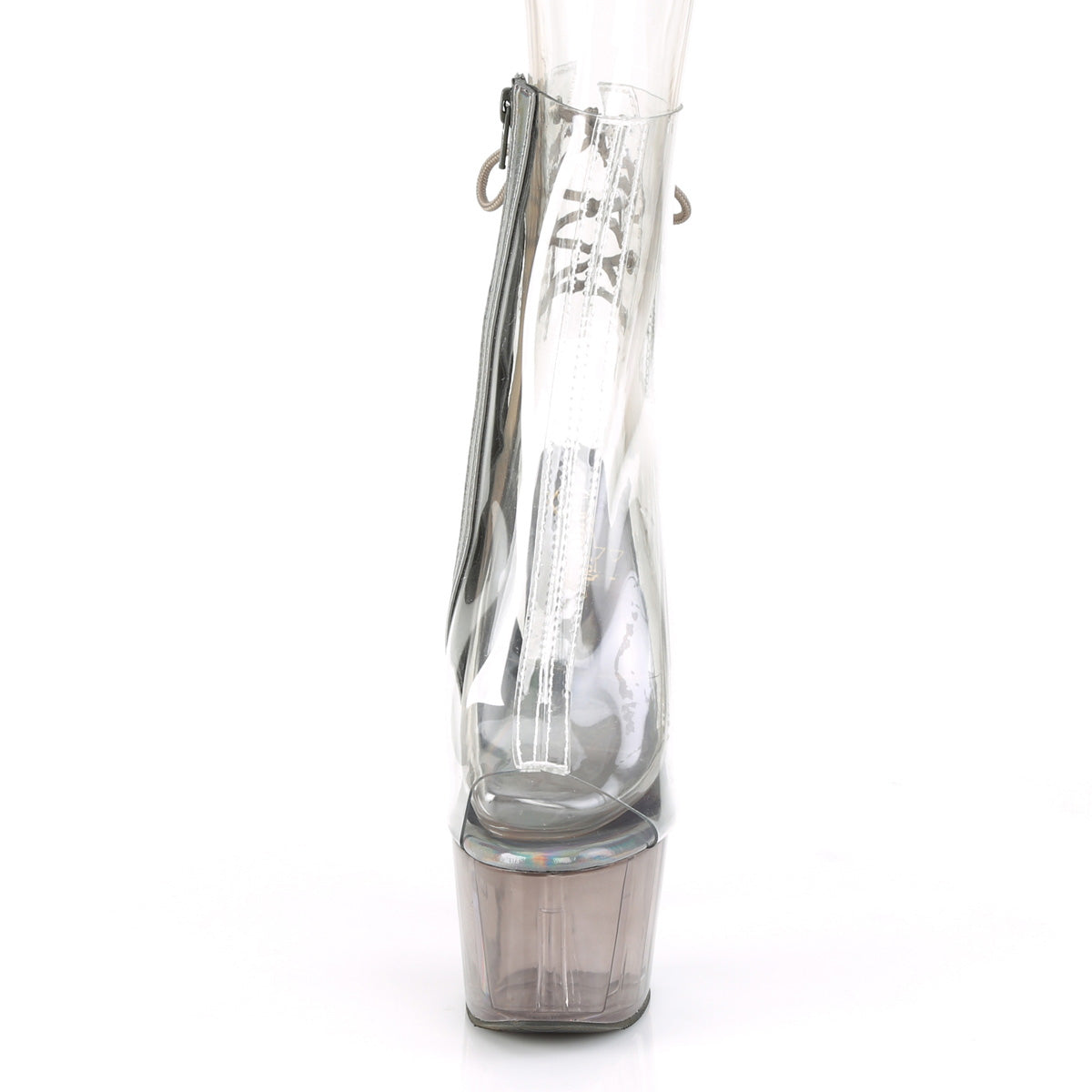 Pleaser Damen Knöchelstiefel ADORE-1018CT CLR / Rauch getönt