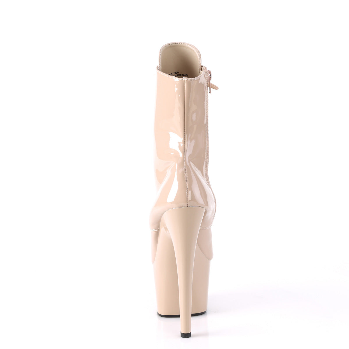 Pleaser Damen Knöchelstiefel ADORE-1020 Nude Pat / Nackt