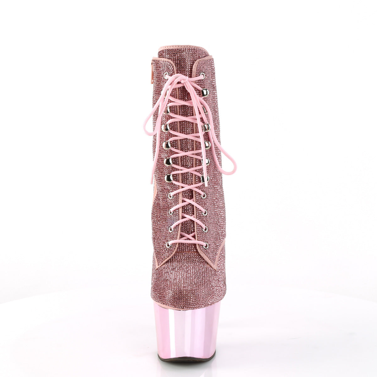 Pleaser Stiefeletten ADORE-1020CHRS B. ROSA RS / B. Rosa Chrome