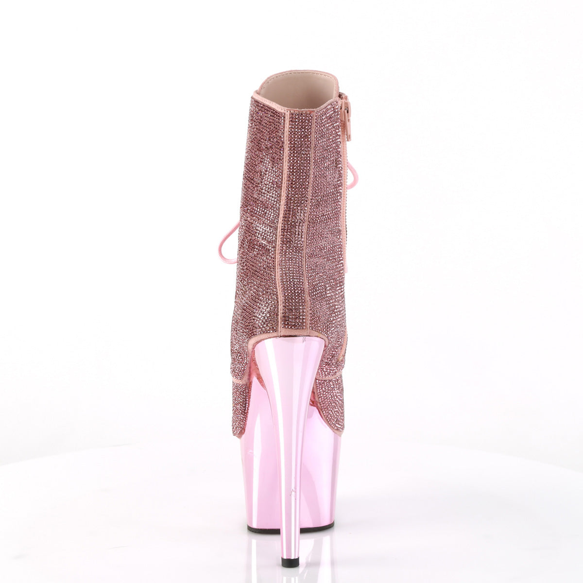 Pleaser Stiefeletten ADORE-1020CHRS B. ROSA RS / B. Rosa Chrome