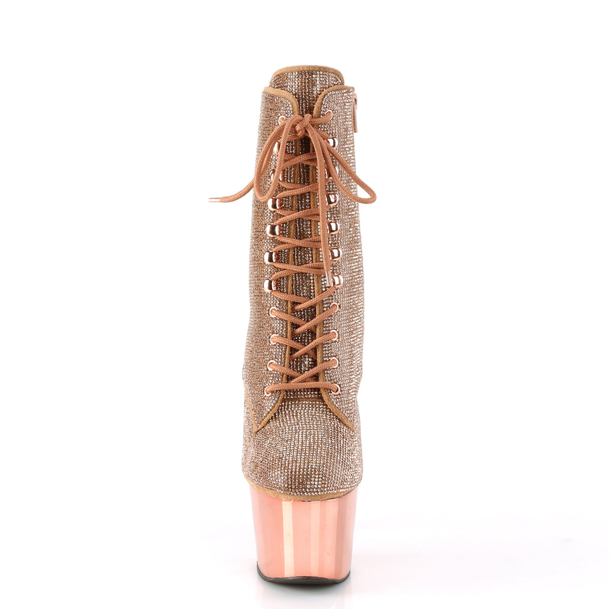 Pleaser Stiefeletten ADORE-1020CHRS ROSE GOLD RS / ROSE GOLD CHROME