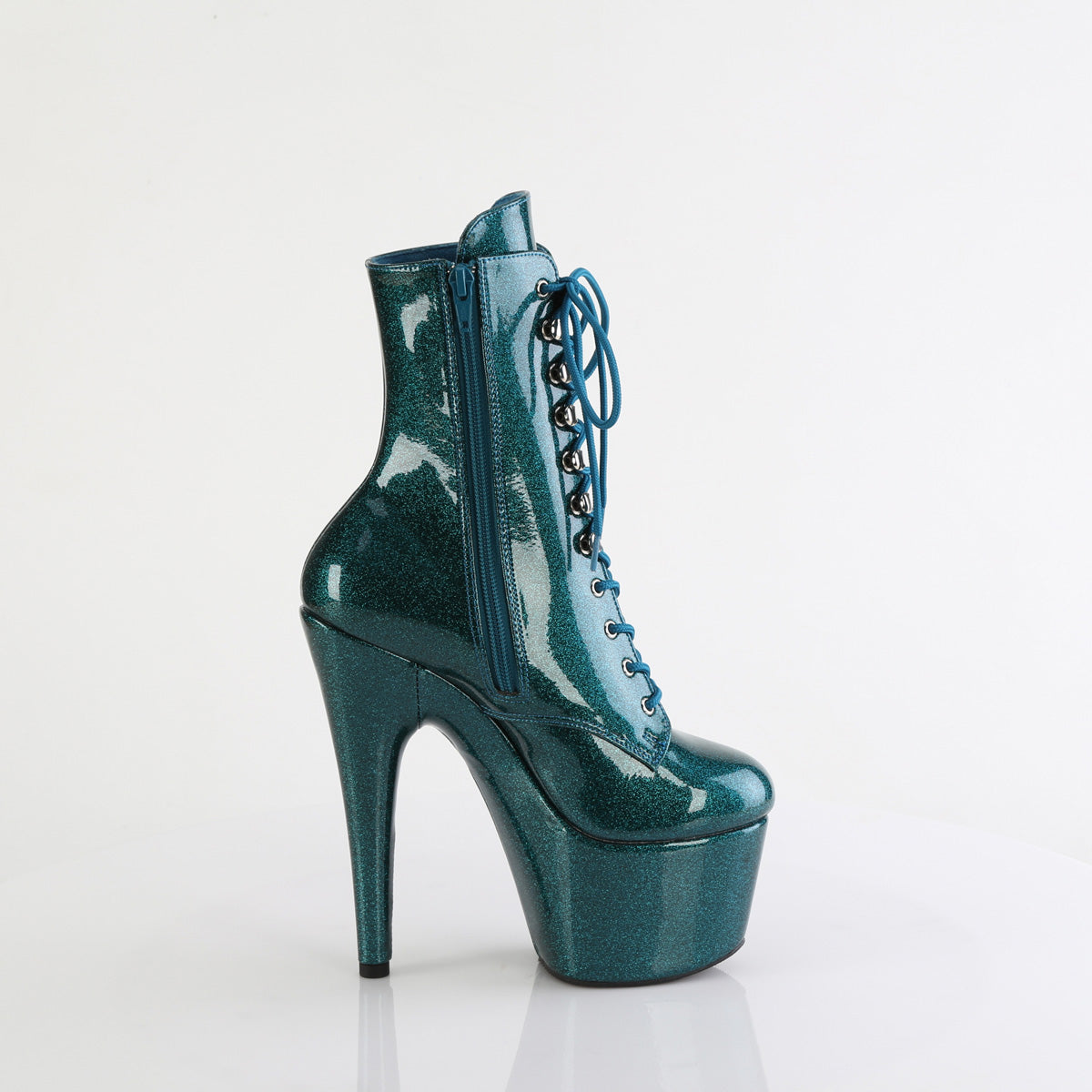 Pleaser ADORE-1020gp blaugrüne glitzer pat/m