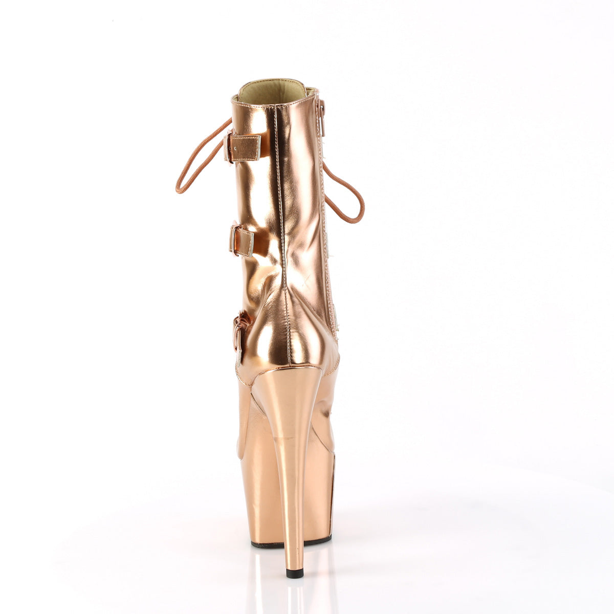 Pleaser ADORE-1043 Roségold Metallic PU/Matching