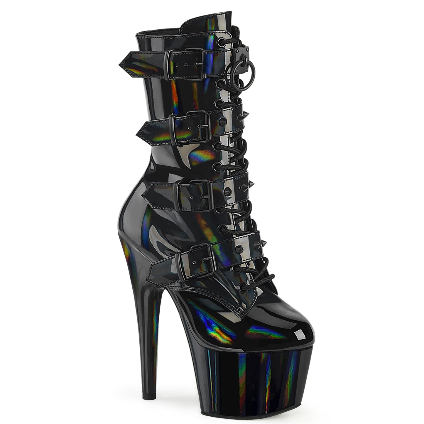 Pleaser ADORE-1046 BLK Holo Pat/Matching