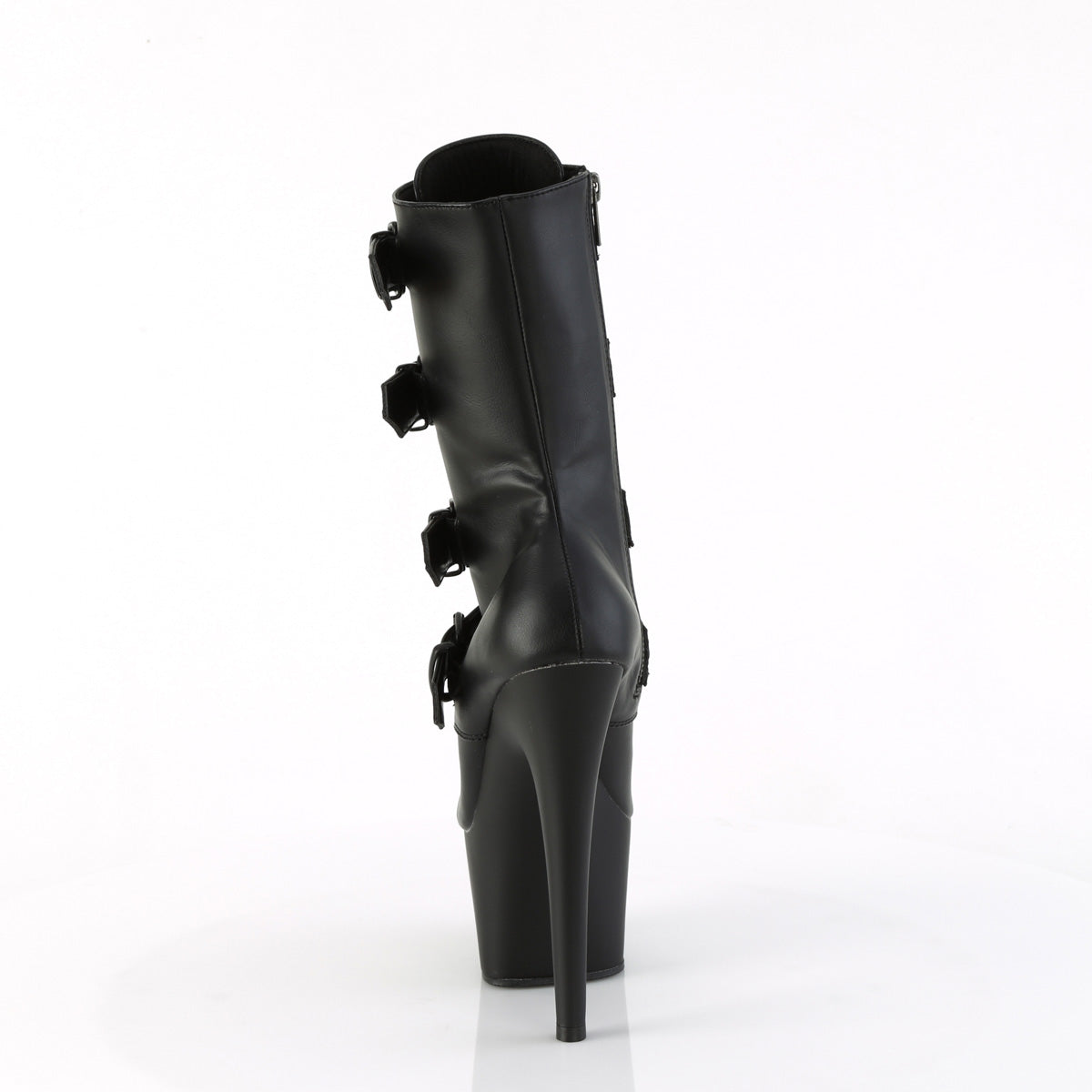 Pleaser ADORE-1046 Blk Faux Leather/Blk Matte