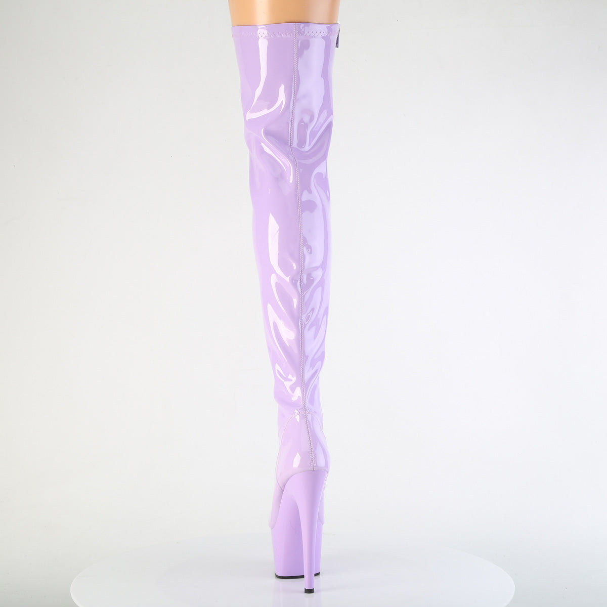 Pleaser Women's Platform Shoes ADORE-3000 Lavender Str. Pat/Lavender