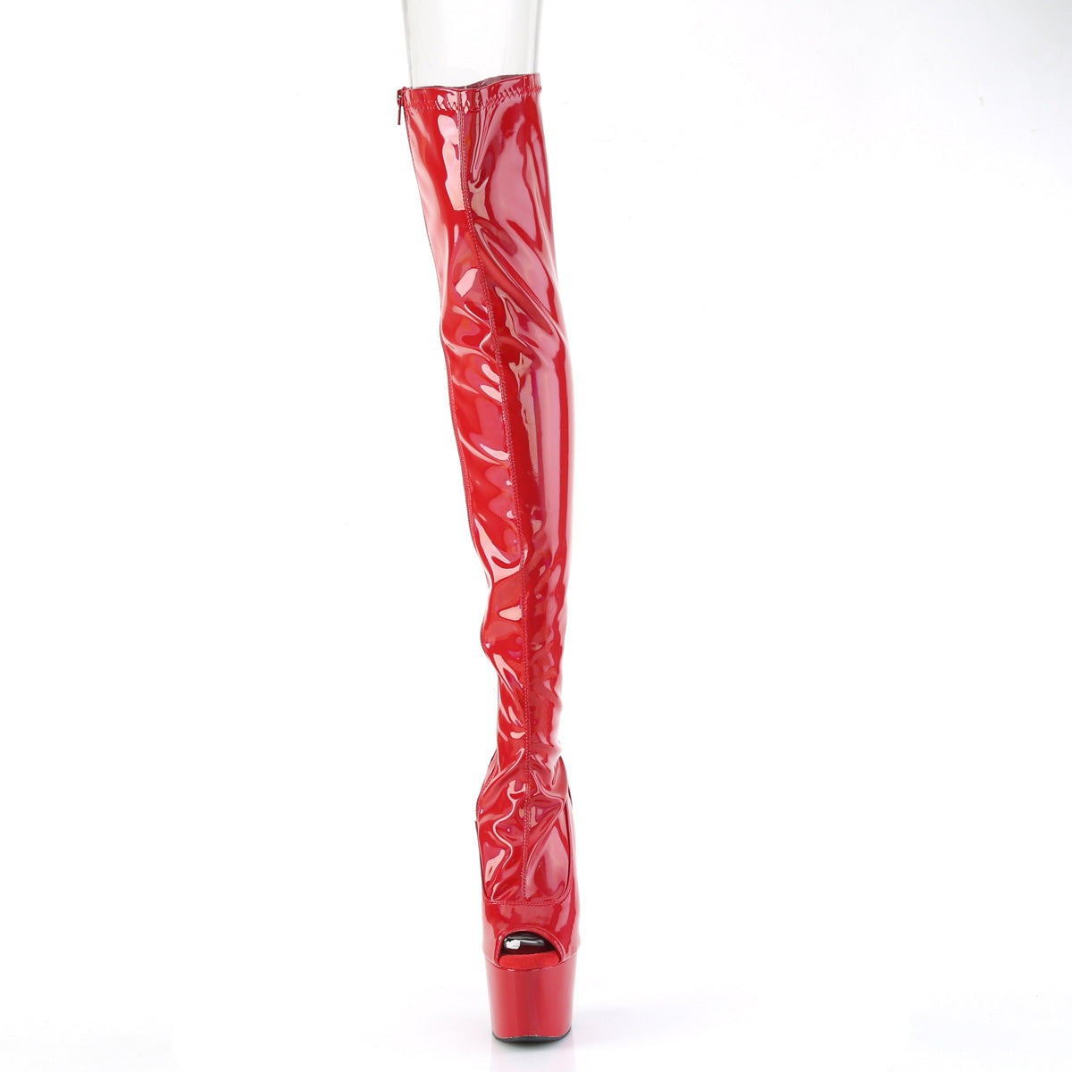 Pleaser ADORE-3011hwr Red Str. Holo/roter Holo