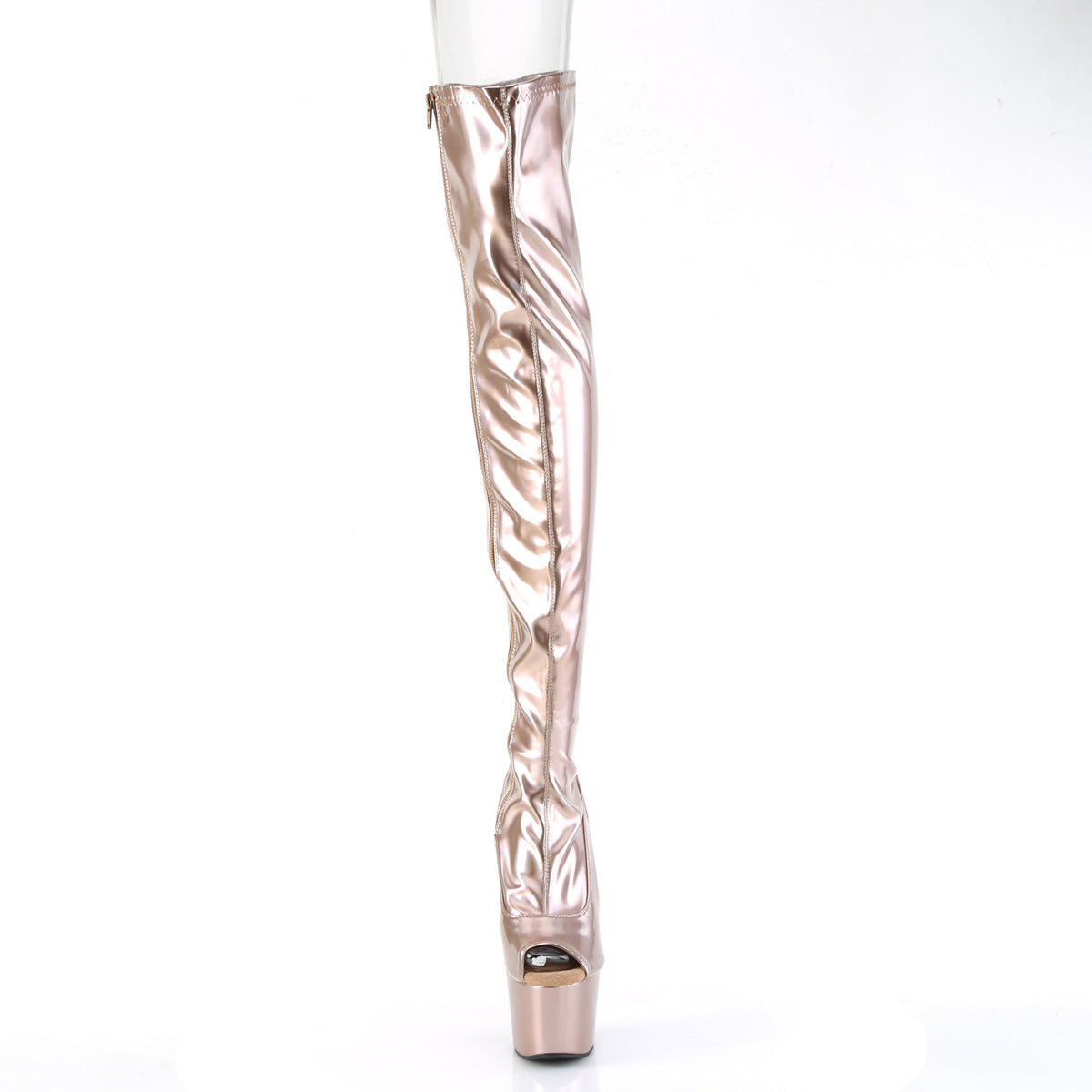 Pleaser ADORE-3011HWR ROSE GOLD STR. Holo/Roségold