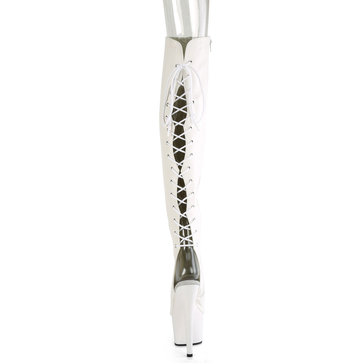 Pleaser ADORE-3019 WHT Kunstleder/WHT Matte