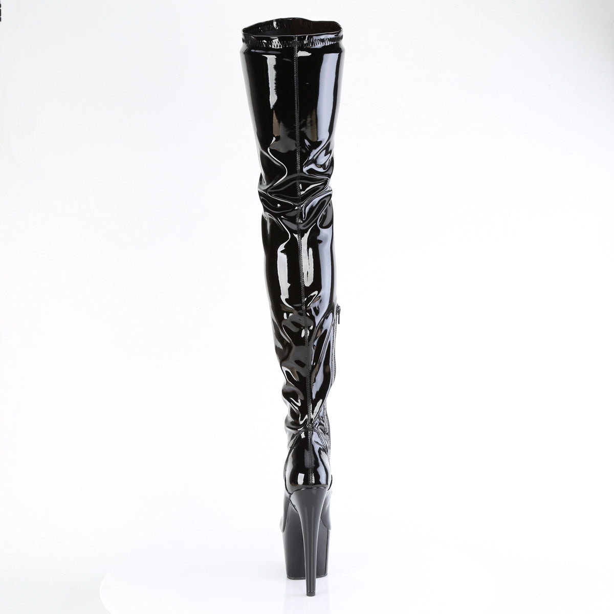 Pleaser ADORE-4001wr BLK Stretch pat/blk