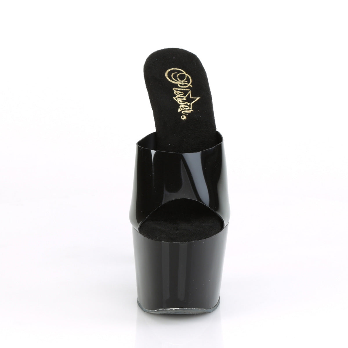 Pleaser Damen Sandalen ADORE-701n BLK (GELLY-LIFE) TPU / BLK