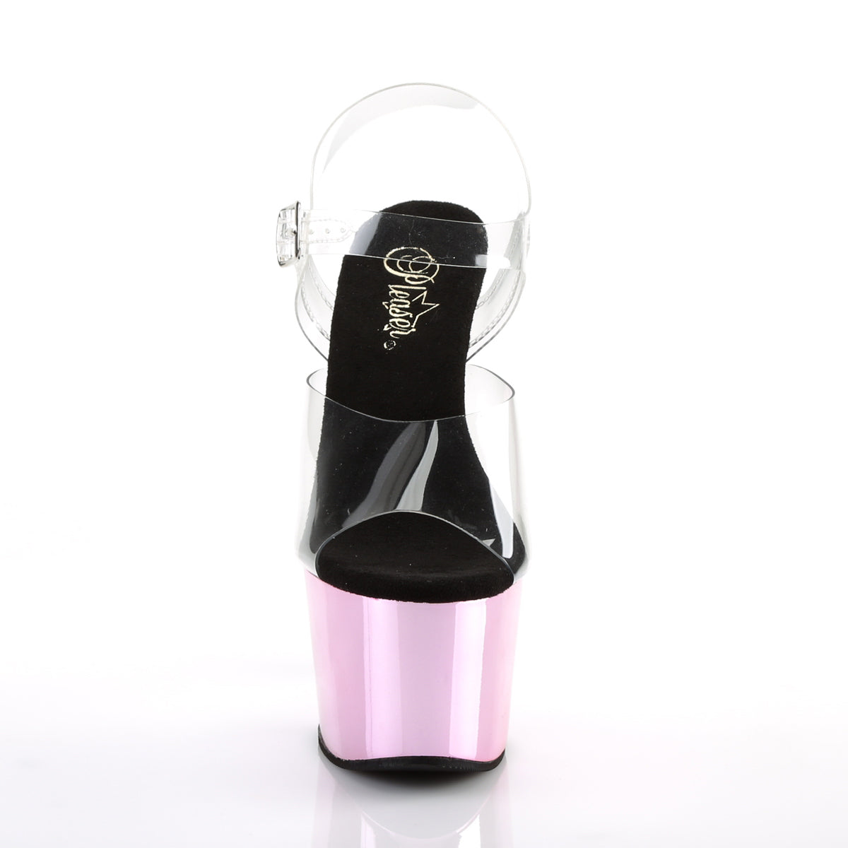 Pleaser Damen Sandalen ADORE-708 CLR / B. Rosa Chrome