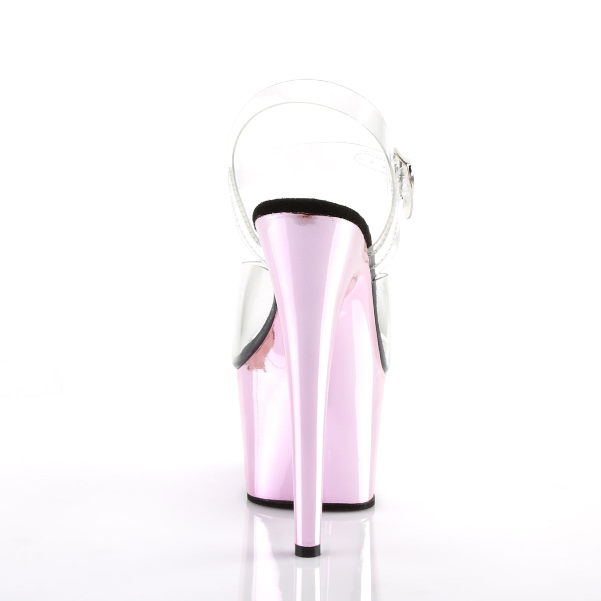 Pleaser Damen Sandalen ADORE-708 CLR / B. Rosa Chrome