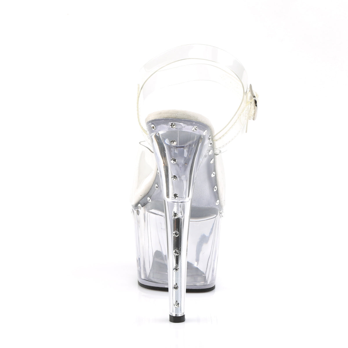 Pleaser Damen Sandalen ADORE-708LS CLR / CLR