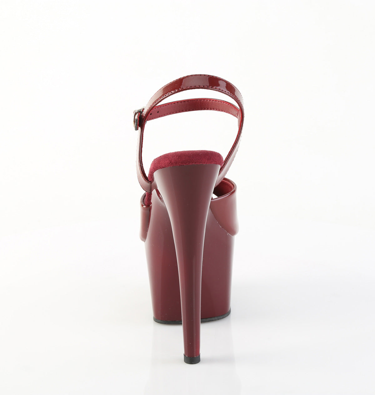 Pleaser Women's Platform Shoes ADORE-709 Burgundy Pat/Burgundy