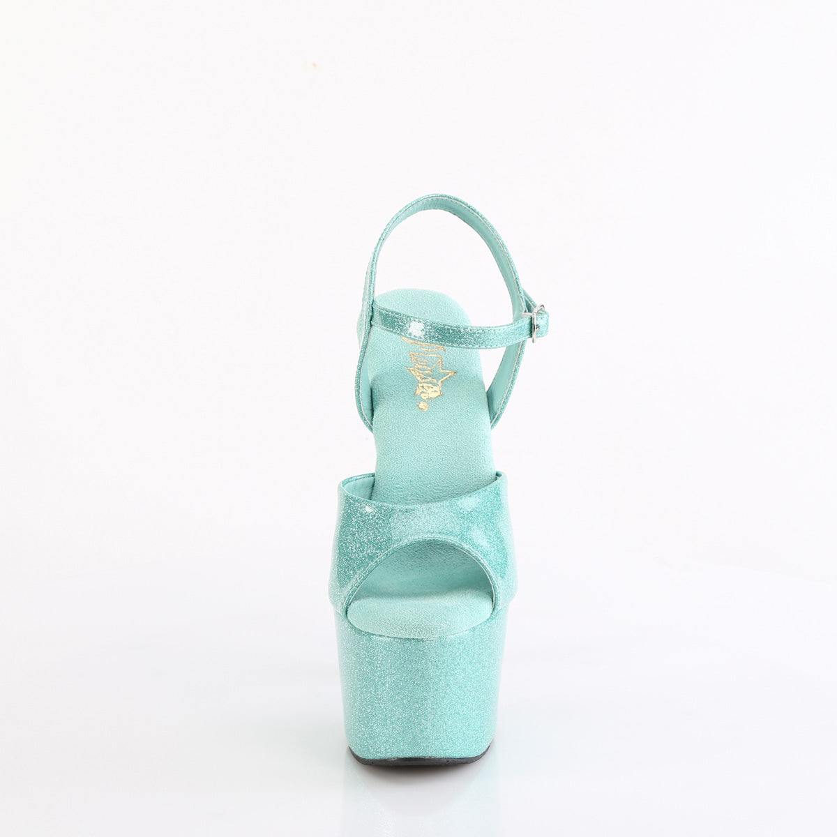 Pleaser ADORE-709GP Aqua Glitter Pat/M.