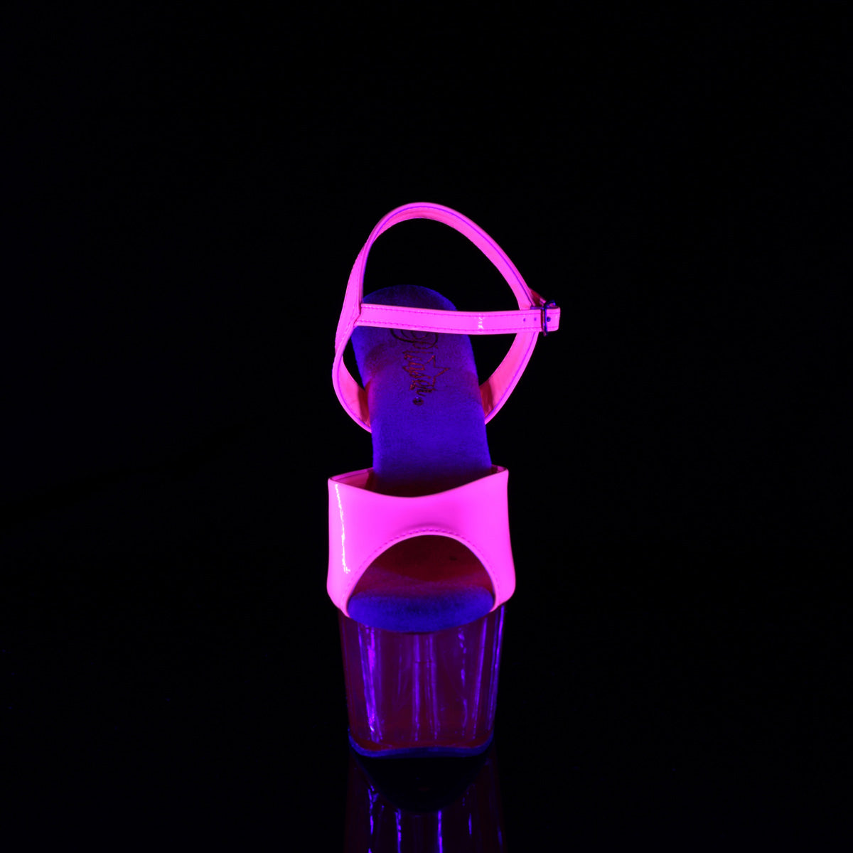 Pleaser ADORE-709uvt Neon H. Pink Pat/h. Pink getönt
