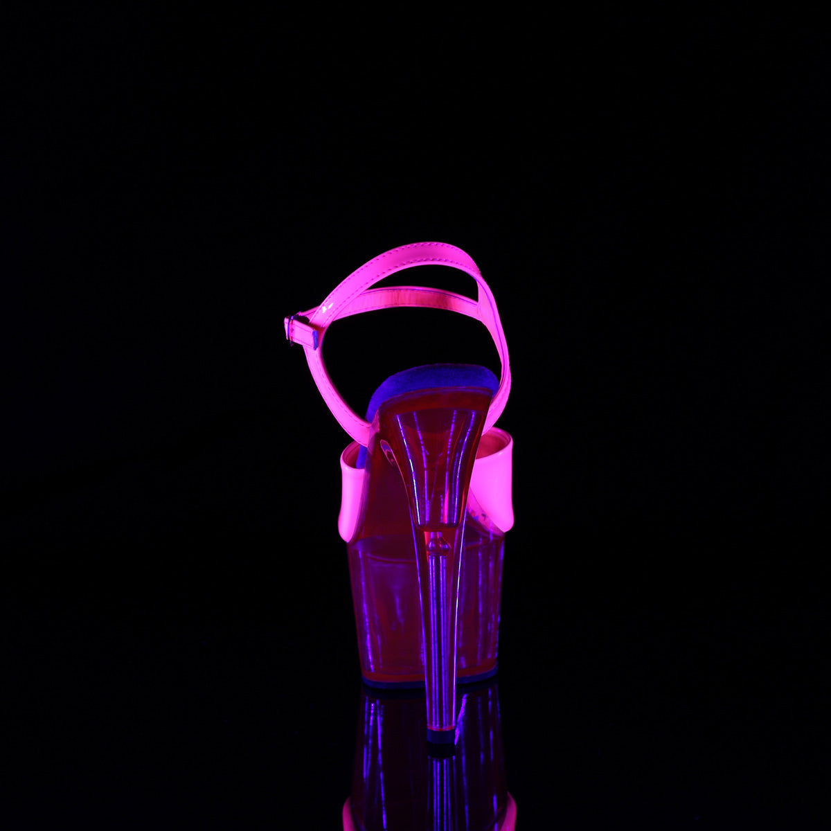 Pleaser ADORE-709uvt Neon H. Pink Pat/h. Pink getönt