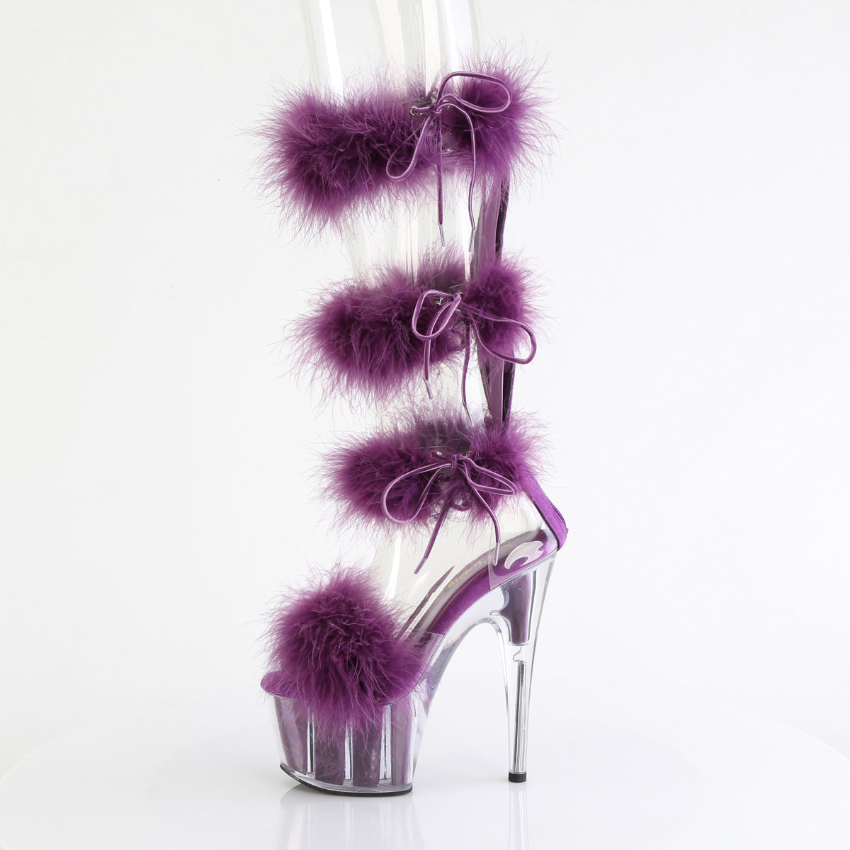 Pleaser ADORE-728f clr-purpurer Fell/m