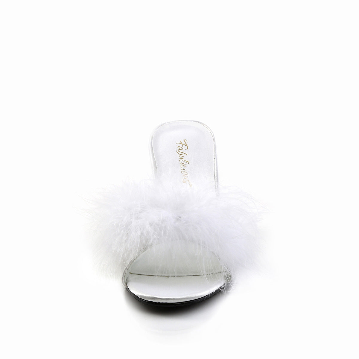 Fabulicious Damen Sandalen AMOUR-03 WHT PU-FUR