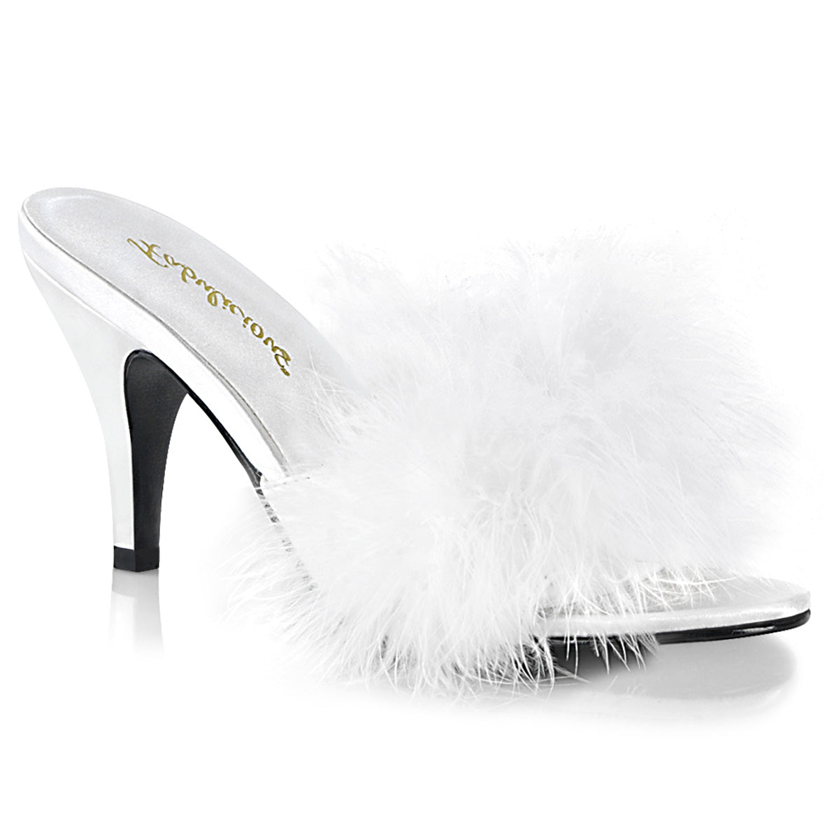Fabulicious Damen Sandalen AMOUR-03 WHT PU-FUR
