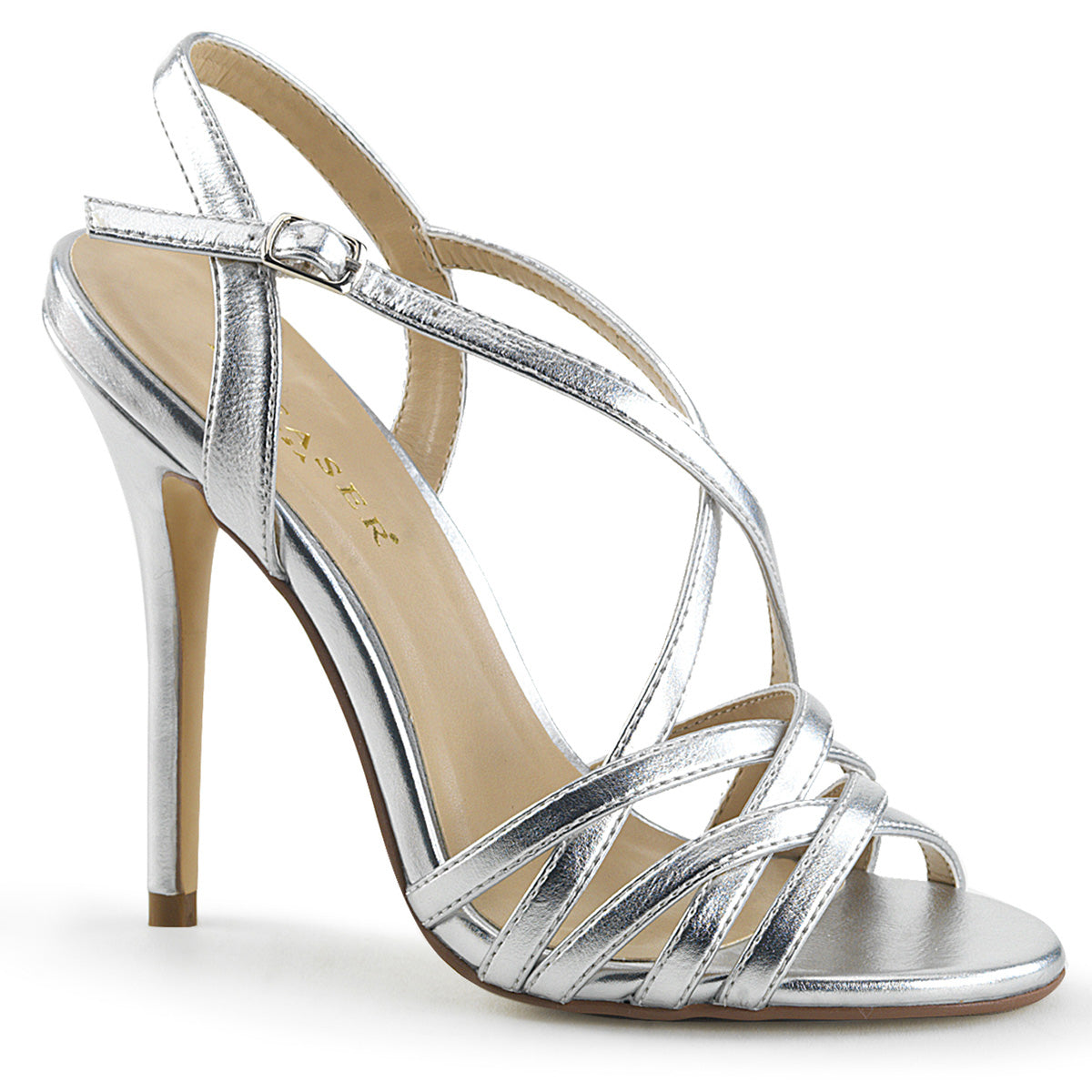 Pleaser Frauenpumpen AMUSE-13 SLV traf sich. Pu.