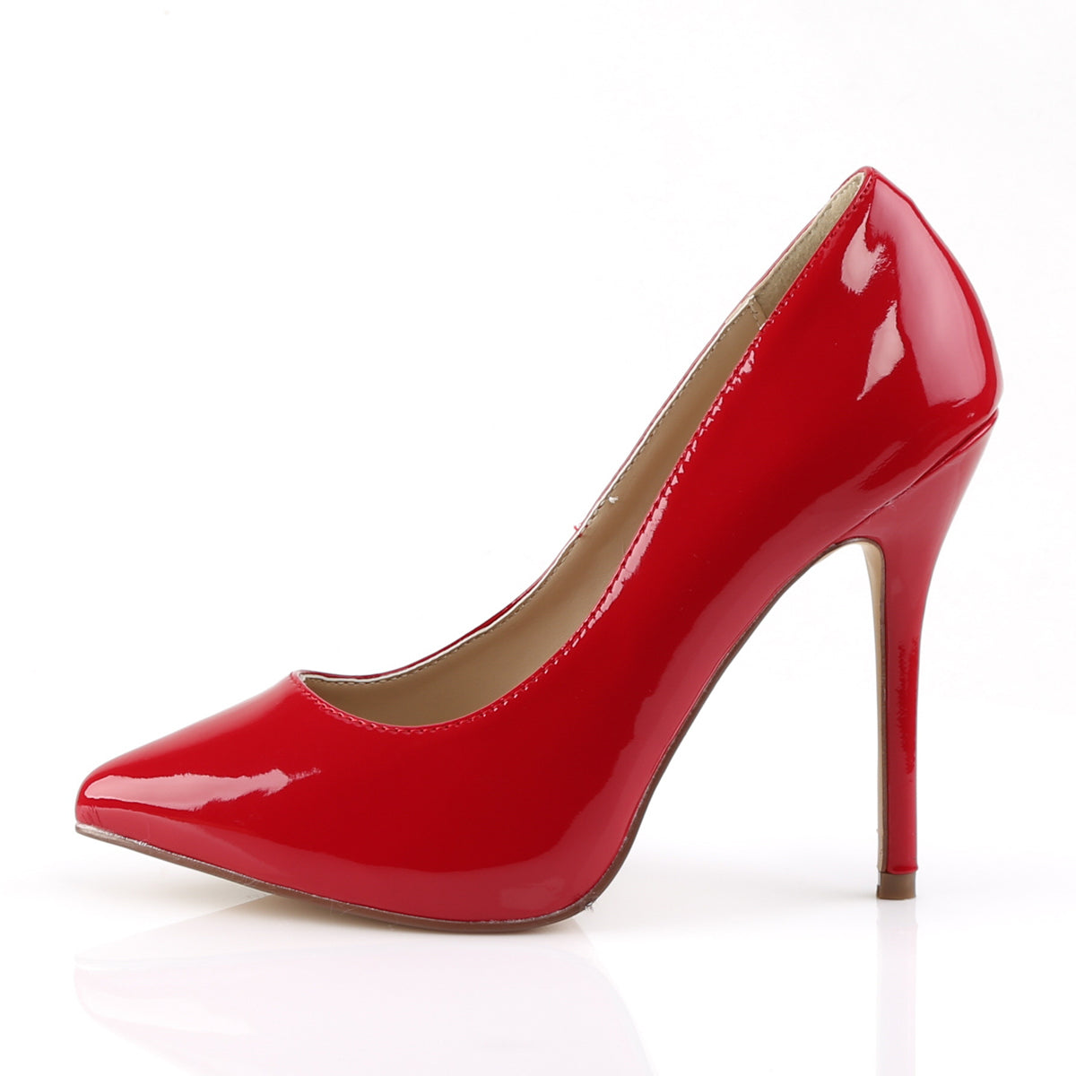 Pleaser Frauenpumpen AMUSE-20 Red Pat.