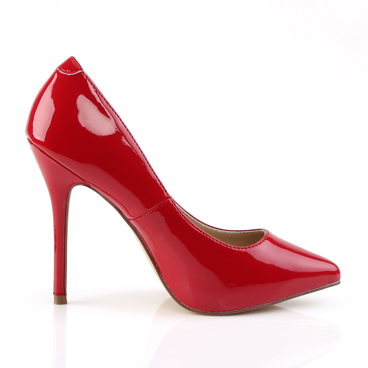 Pleaser Frauenpumpen AMUSE-20 Red Pat.