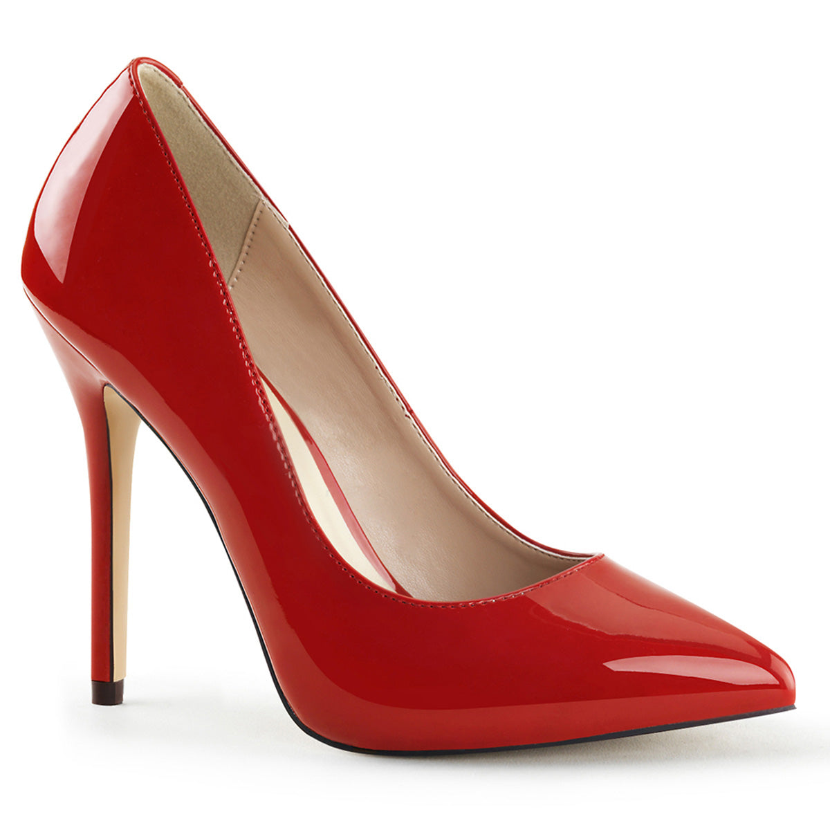 Pleaser Frauenpumpen AMUSE-20 Red Pat.
