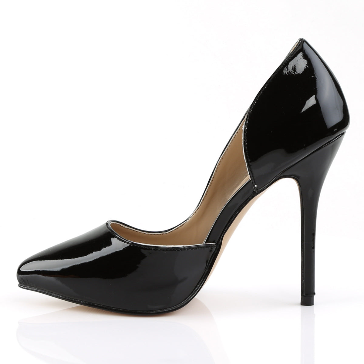 Pleaser Frauenpumpen AMUSE-22 BLK Pat.