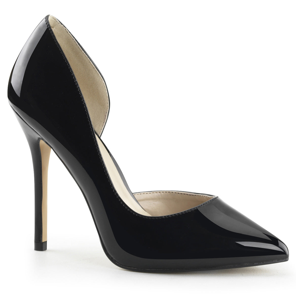 Pleaser Frauenpumpen AMUSE-22 BLK Pat.