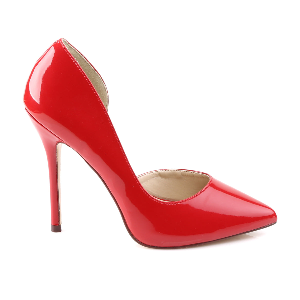 Pleaser Frauenpumpen AMUSE-22 Red Pat.