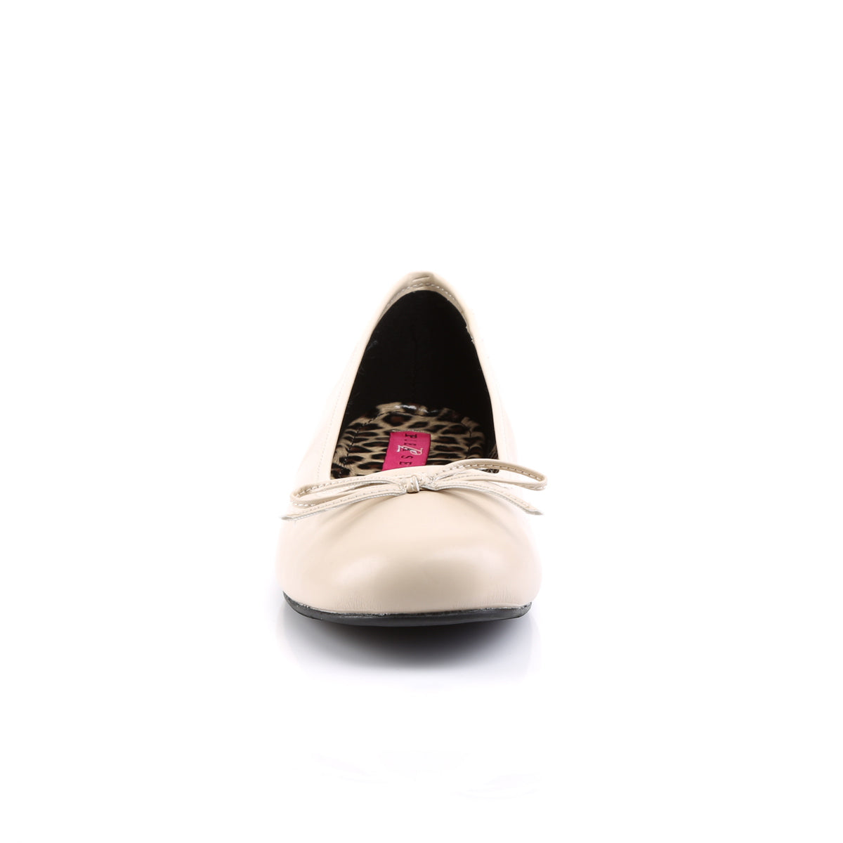 Pleaser Pink Label Frauenpumpen ANNA-01 Creme-Kunstleder