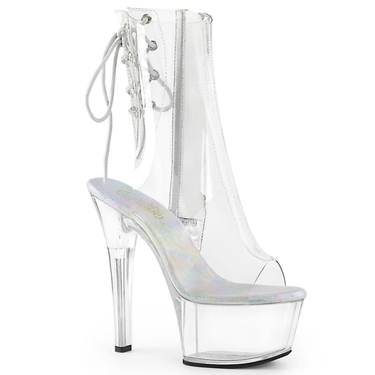Pleaser Damen Knöchelstiefel ASPIRE-1018c CLR / CLR