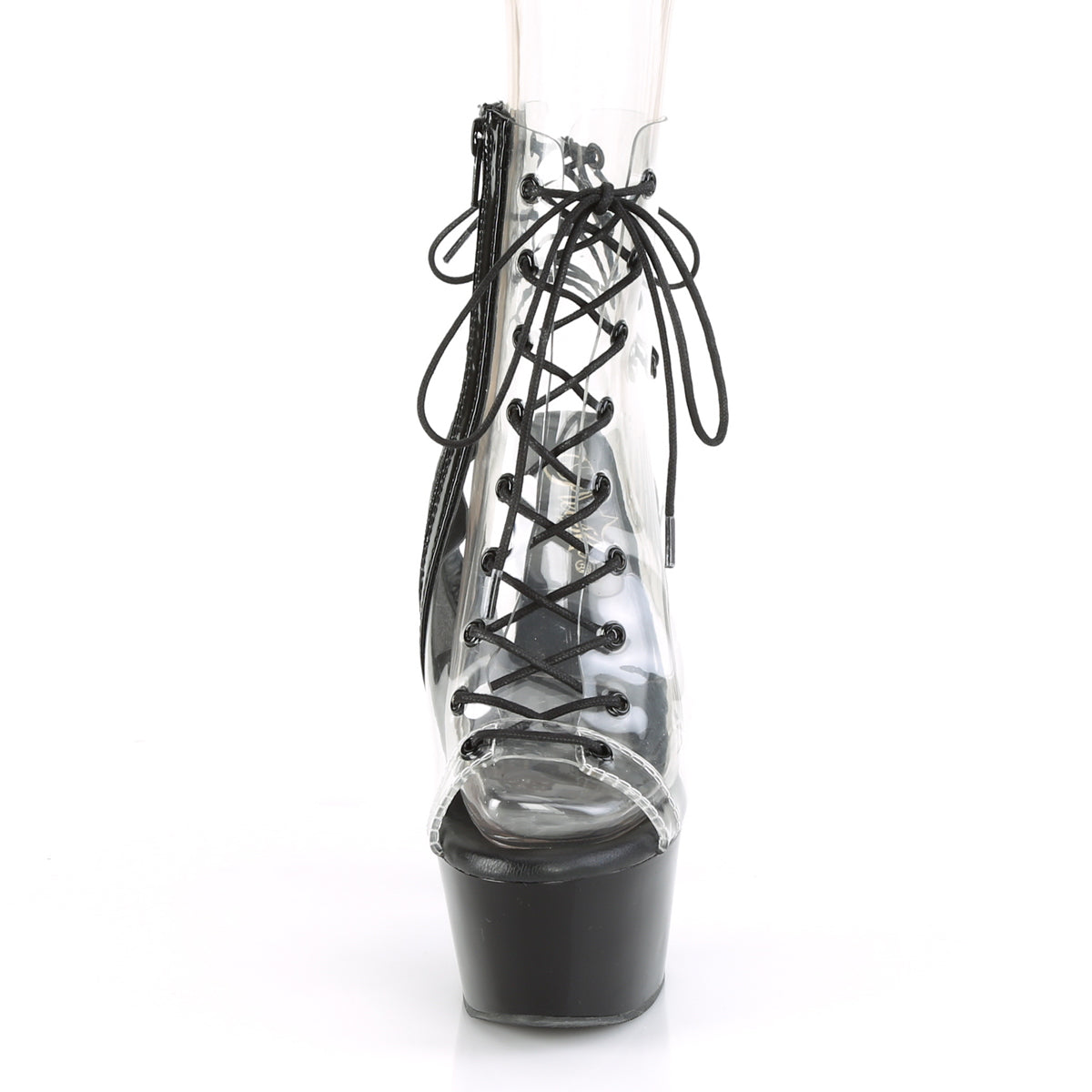 Pleaser Damen Knöchelstiefel ASPIRE-600-30 CLR / BLK