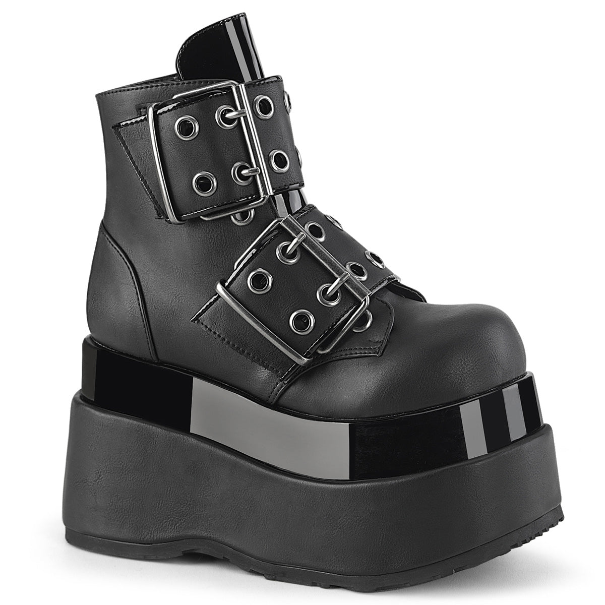 DemoniaCult BEAR-104 BLK Vegan Leder