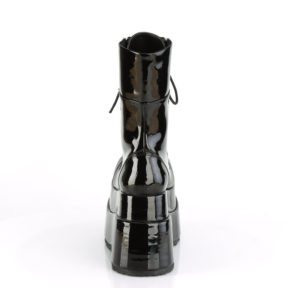 DemoniaCult Frauenstiefel BEAR-265 Blk Pat