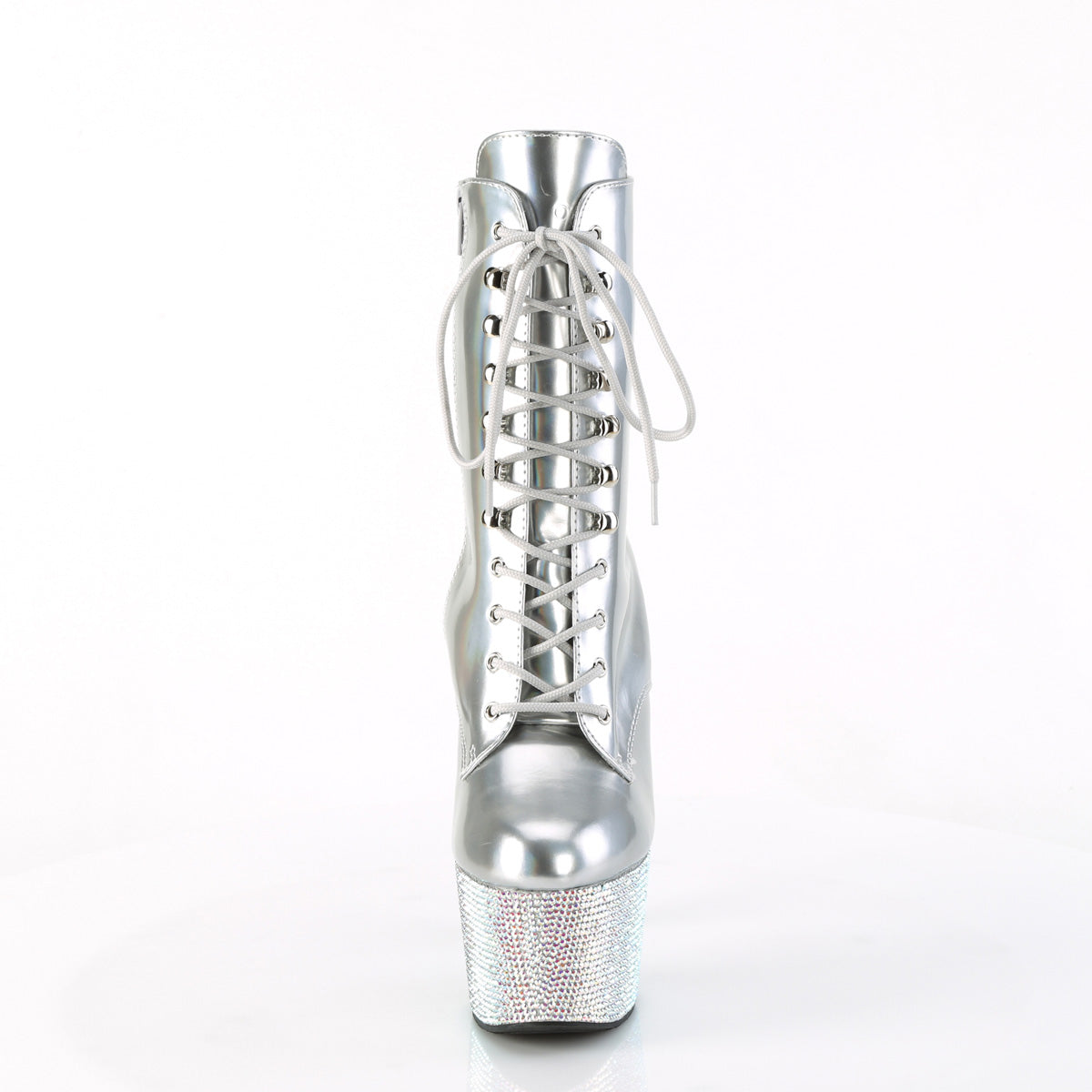 Pleaser Stiefeletten BEJEWELED-1020-7 SLV Holo Pat/Slv ab Rs