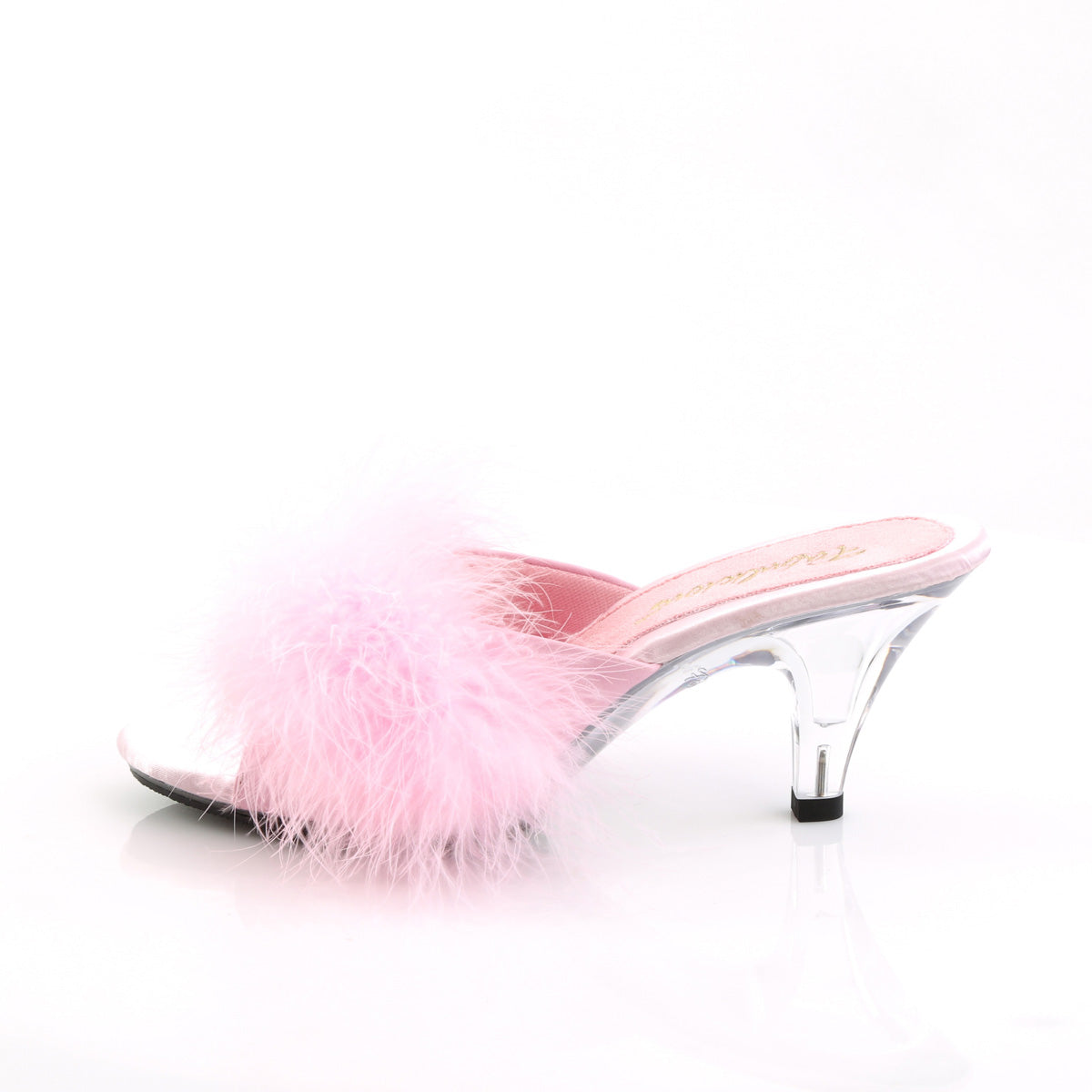 Fabulicious Damen Sandalen BELLE-301f B. Rosa PU-FUR / CLR