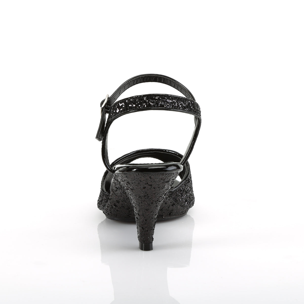 Fabulicious Damen Sandalen BELLE-309G BLK Glitter / BLK Glitter