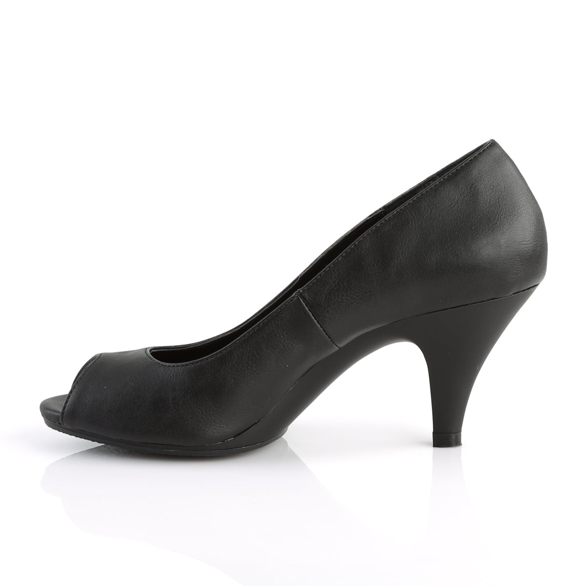 Fabulicious Damen Sandalen BELLE-362 BLK Faux Leder / BLK Matte