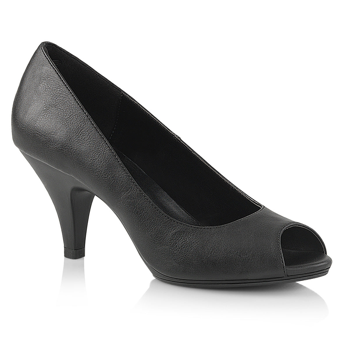 Fabulicious Damen Sandalen BELLE-362 BLK Faux Leder / BLK Matte