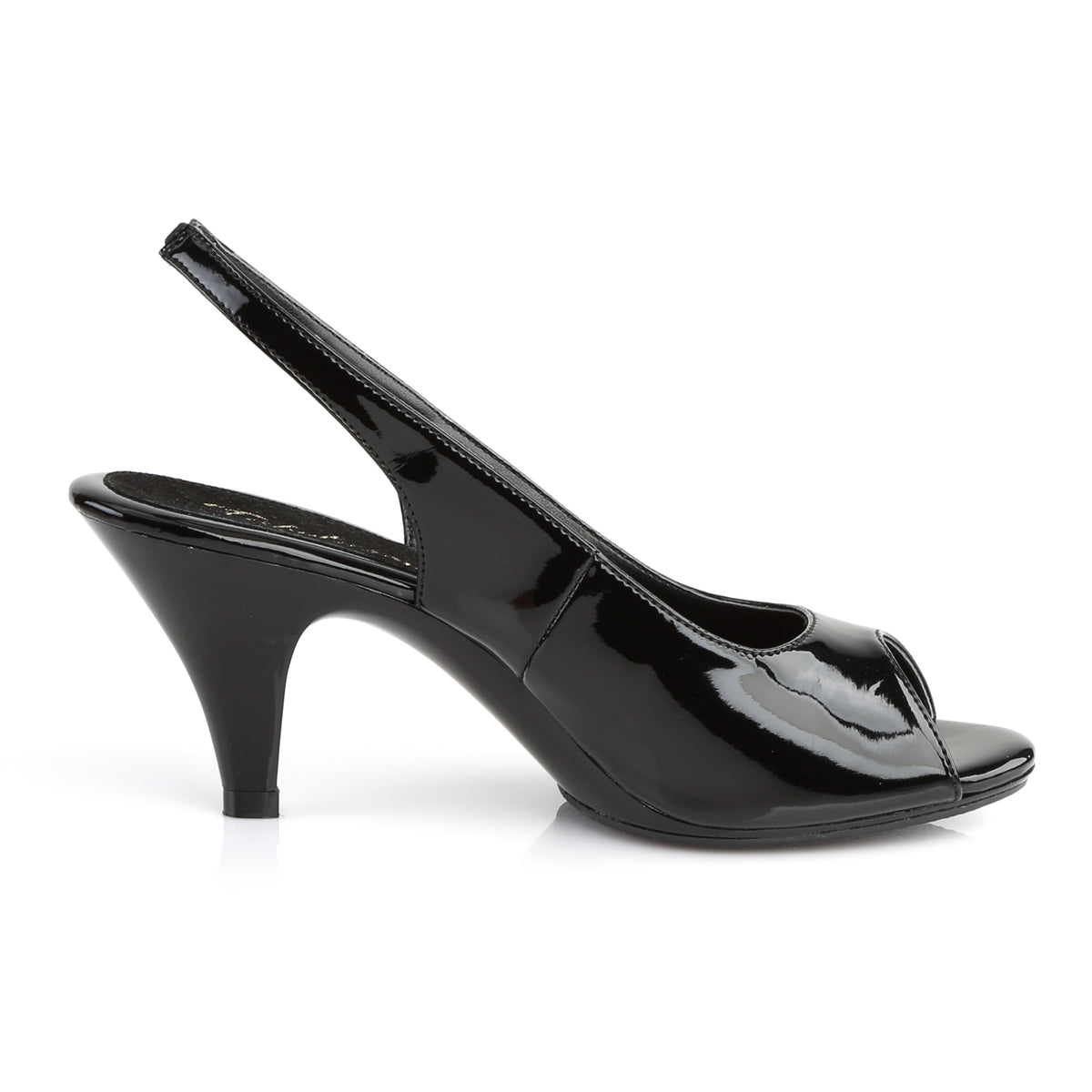 Fabulicious Damen Sandalen BELLE-368 BLK Pat / BLK