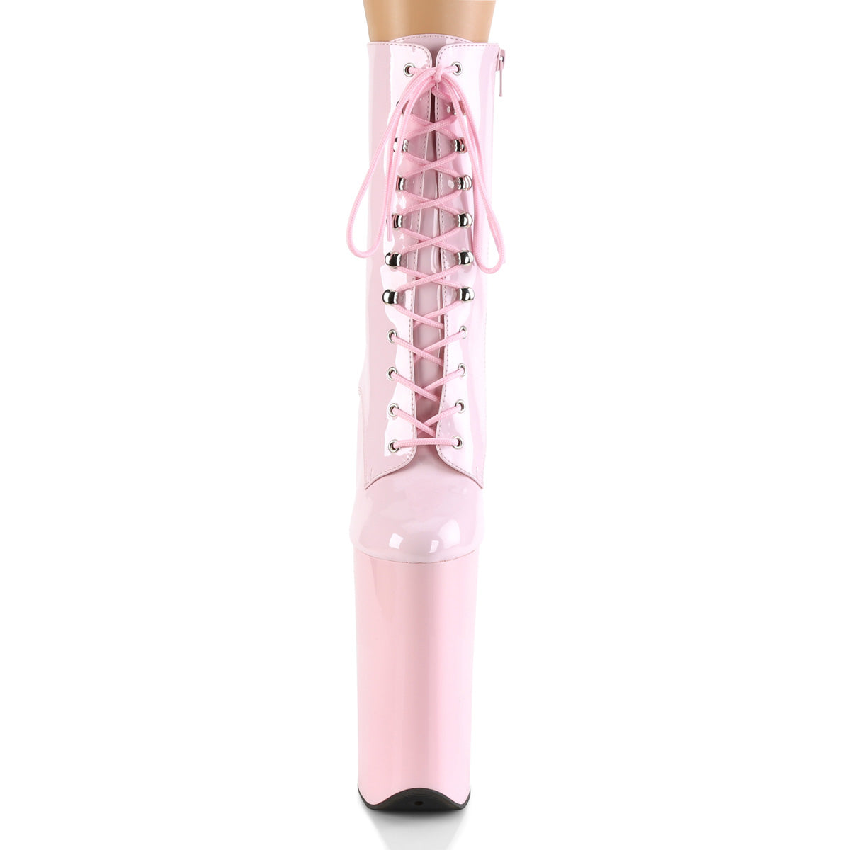 Pleaser Damen Knöchelstiefel BEYOND-1020 B. pink pat / b. Rosa