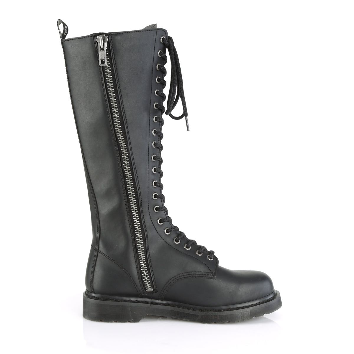 DemoniaCult Herrenstiefel BOLT-400 BLK Vegan Leder