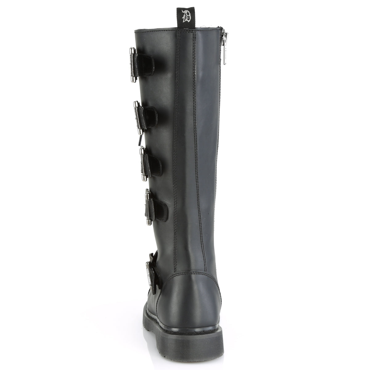 DemoniaCult Mens Boots BOLT-425 Blk Vegan Leather
