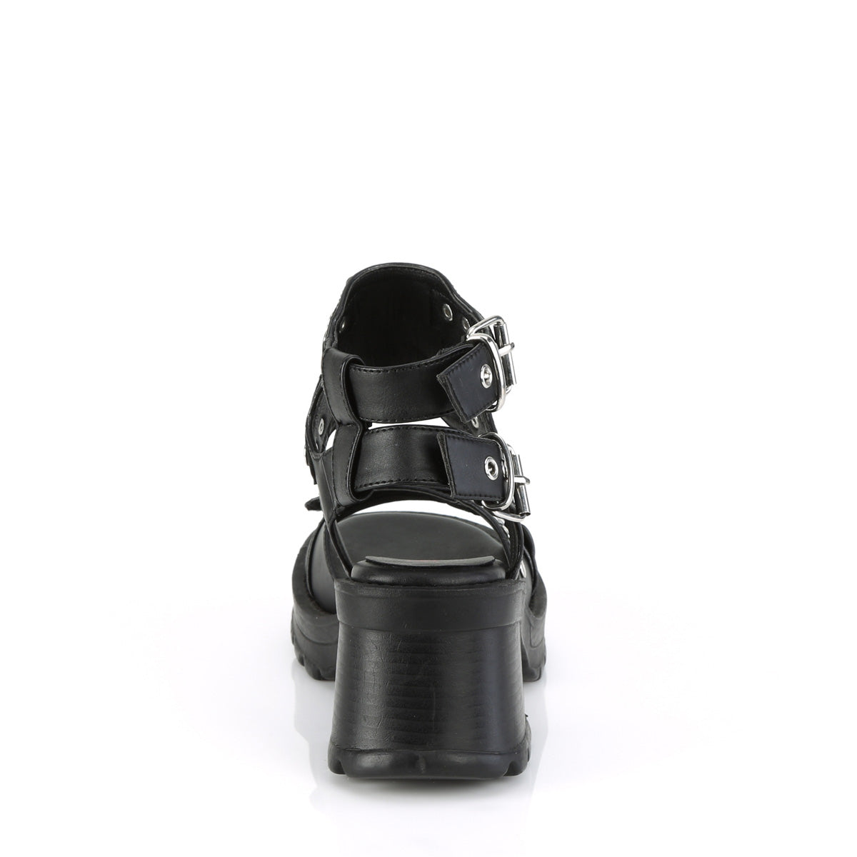 DemoniaCult Pumps BRATTY-07 Blk Vegan Leather