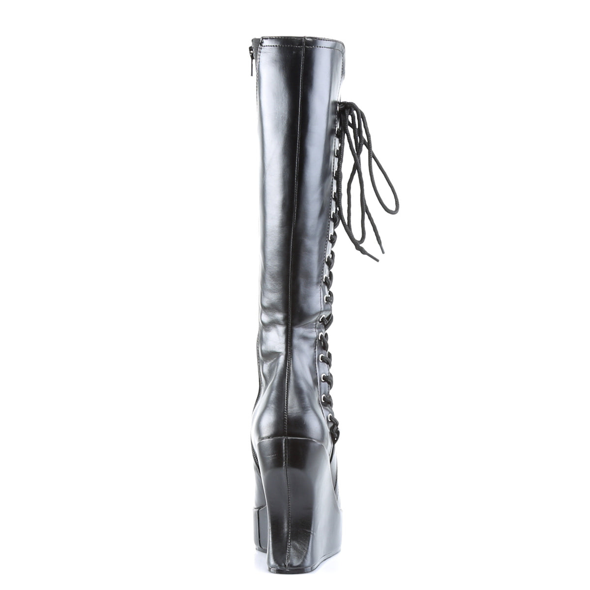 DemoniaCult Damen BRAVO-100 BLK Vegan Leder