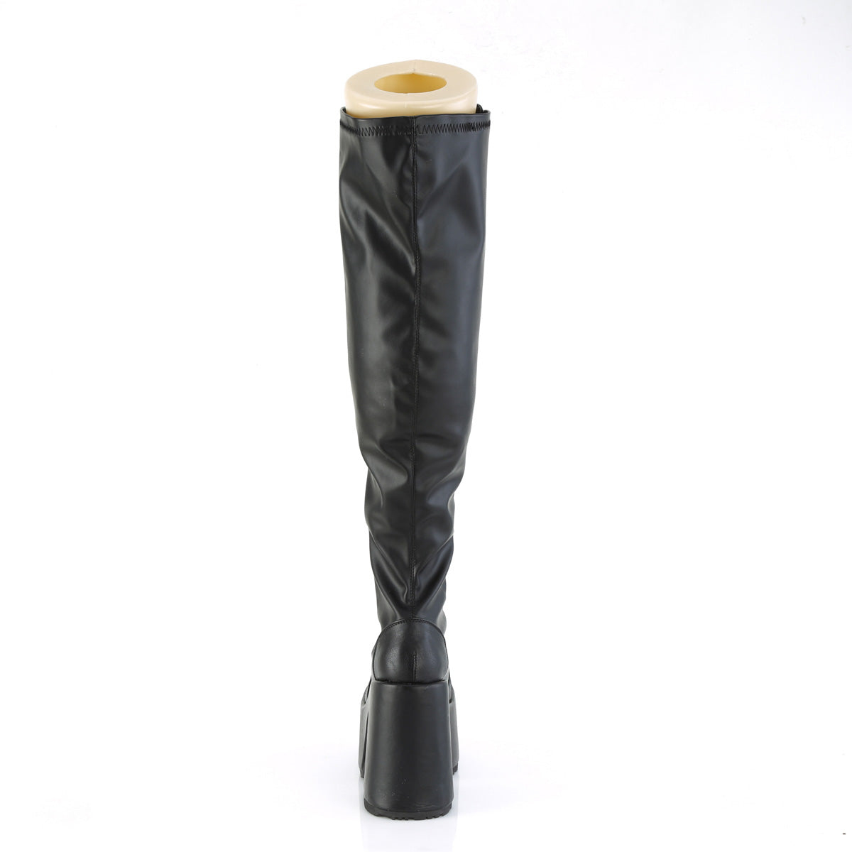 DemoniaCult Stiefel CAMEL-300WC BLK Str vegan Leder